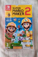 Super Mario Maker2, Vanaf 3 jaar, Avontuur en Actie, Ophalen of Verzenden, Zo goed als nieuw