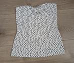 Nieuw wit zwart topje Divided mt 34, Divided, Wit, Nieuw, Ophalen of Verzenden