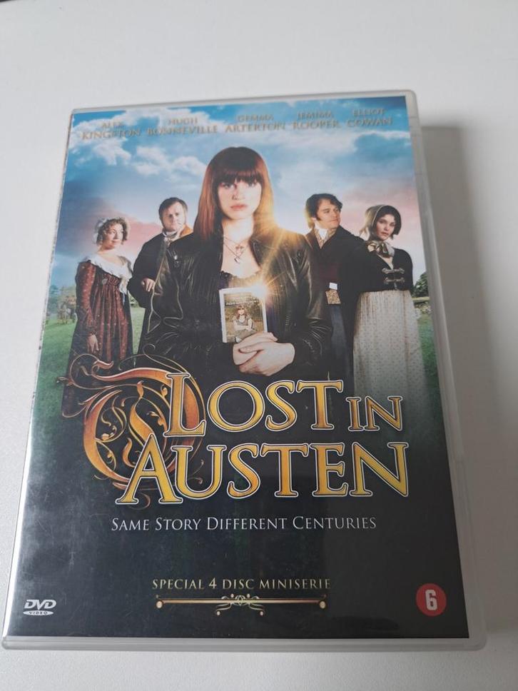 4DVD - Lost In Austen - Miniserie, Cd's en Dvd's, Dvd's | Tv en Series, Zo goed als nieuw, Actie en Avontuur, Vanaf 12 jaar, Ophalen of Verzenden