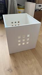 Witte opbergbox voor Kallax, Ophalen, Kunststof, Zo goed als nieuw, Minder dan 10 liter