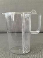 Waterkan Bodum met uitneembaar ijsklontjes reservoir, Overige materialen, Gebruikt, Overige typen, Ophalen of Verzenden