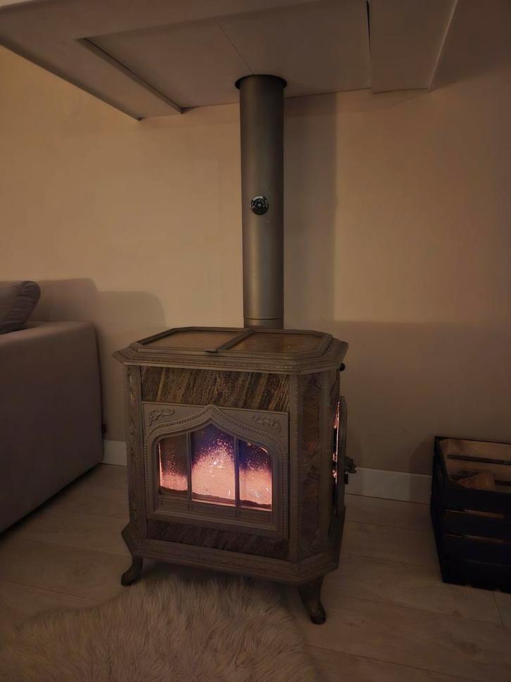 Speksteenkachel Woodstock.inc - Prachtige Vrijstaande kachel, Huis en Inrichting, Kachels, Overige soorten, Hout, Ophalen