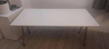 IKEA Galant hoogte verstelbaar onderstel, wit bureaublad - afbeelding 2