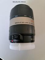 Minolta Vectis Apo 80-240mm lens, Ophalen of Verzenden, 1980 tot heden, Lens of Lenzen