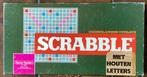Compleet Scrabble spel met houten letters, Ophalen of Verzenden, Zo goed als nieuw
