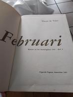 Februari - Theun de Vries - Roman 1962 teab, Theun de Vries, Verzenden, Overige onderwerpen, Tweede Wereldoorlog