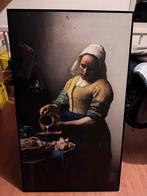 Melkmeisje met Zwarte Lijst, Huis en Inrichting, Ophalen of Verzenden, Zo goed als nieuw, 75 cm of meer, 50 tot 75 cm