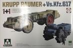 Coelianmodels, Takom, 5007, Krupp Raumer & 617, 1/72, € 36,-, Hobby en Vrije tijd, Modelbouw | Auto's en Voertuigen, Overige merken