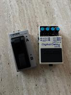 Boss DD-8 & FS-7, Muziek en Instrumenten, Effecten, Ophalen of Verzenden, Zo goed als nieuw, Delay of Echo