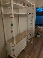 IKEA Elvarli Modulaire Kast met Lades en Bamboe Planken, Huis en Inrichting, Gebruikt, 200 cm of meer, 150 tot 200 cm, Met lade(s)