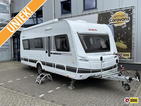 Dethleffs Generation 515 LE BOM VOL-ENKELE BEDDEN, Caravans en Kamperen, Caravans, Bedrijf, tot en met 4, 1250 - 1500 kg, Standaardzit