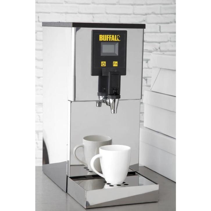 Buffalo 10L Heetwaterdispenser CN535. Nieuw in doos!, Witgoed en Apparatuur, Waterkokers, Nieuw, 2 liter of meer, Rvs, Ophalen of Verzenden