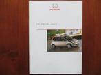Honda Jazz (mei 2002), Boeken, Auto's | Folders en Tijdschriften, Nieuw, Honda, Ophalen of Verzenden
