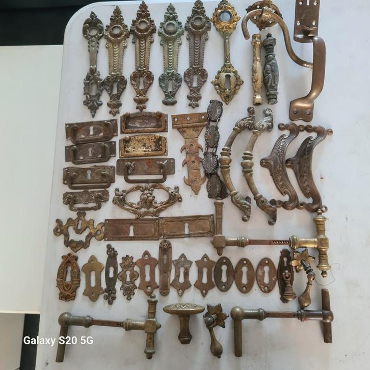 Antieke deurklinken en beslag, Antiek en Kunst, Antiek | Overige Antiek, Ophalen of Verzenden