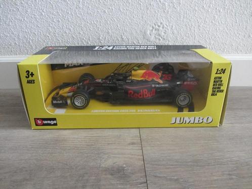 Max Verstappen Aston Martin Red Bull Racing-TAG Heuer RB14, Hobby en Vrije tijd, Modelauto's | 1:24, Zo goed als nieuw, Auto, Bburago