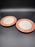 Villeroy & Boch Siena porseleine borden, 2x, 17cm, Gebruikt, Ophalen of Verzenden, Bord(en), Overige stijlen