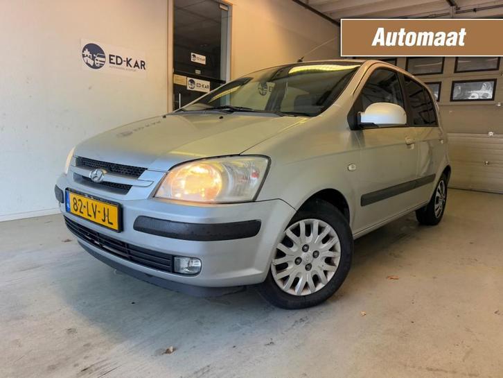 Hyundai GETZ 1.3i GLS 5drs AIRCO AUT. NAP NETTE AUTO APK 2-2, Auto's, Hyundai, Bedrijf, Getz, Airbags, Airconditioning, Centrale vergrendeling