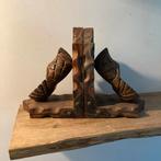Vintage Houten Klompen Boekensteunen, Ophalen of Verzenden