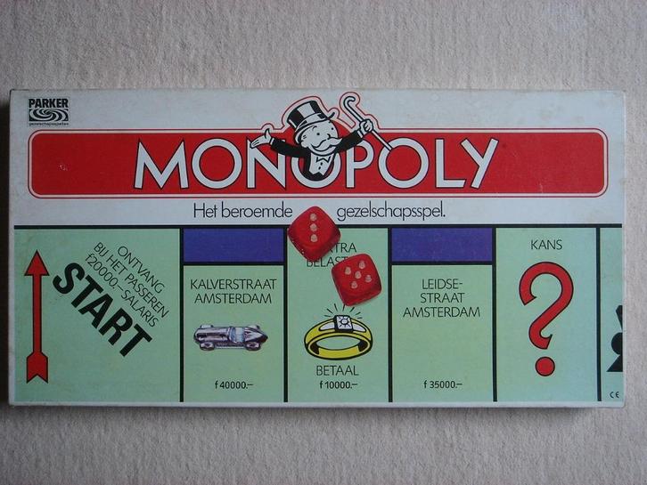 LEUK: Monopoly, Hobby en Vrije tijd, Gezelschapsspellen | Bordspellen, Gebruikt, Een of twee spelers, Drie of vier spelers, Vijf spelers of meer