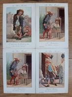 Franse Reclamekaarten - Au Bon Marche - Cris De Paris - 1900, Ophalen of Verzenden, Voor 1920, Ongelopen, Overige thema's