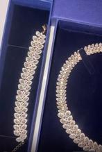 Swarovski (origineel) Baron set roségoud verguld en meer, Ophalen, Met kristal, Nieuw, Goud