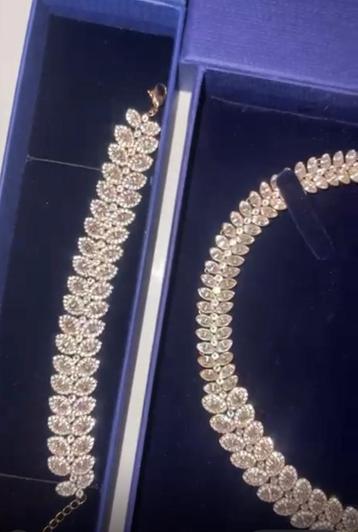 Swarovski (origineel) Baron set roségoud verguld en meer beschikbaar voor biedingen