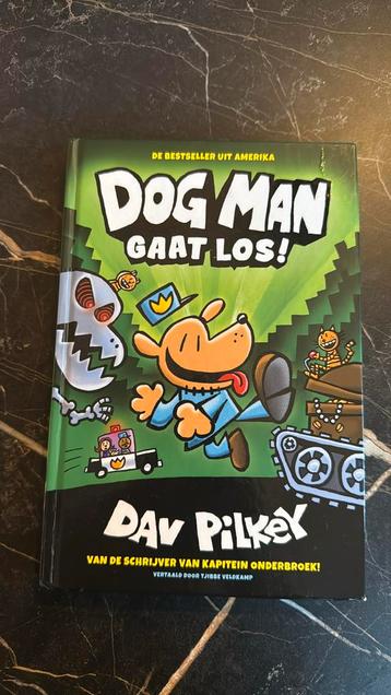 Dav Pilkey - Dog Man gaat los! beschikbaar voor biedingen