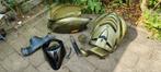 Scooter onderdelen Piaggio zip, kap metallic groen, Ophalen, Gebruikt