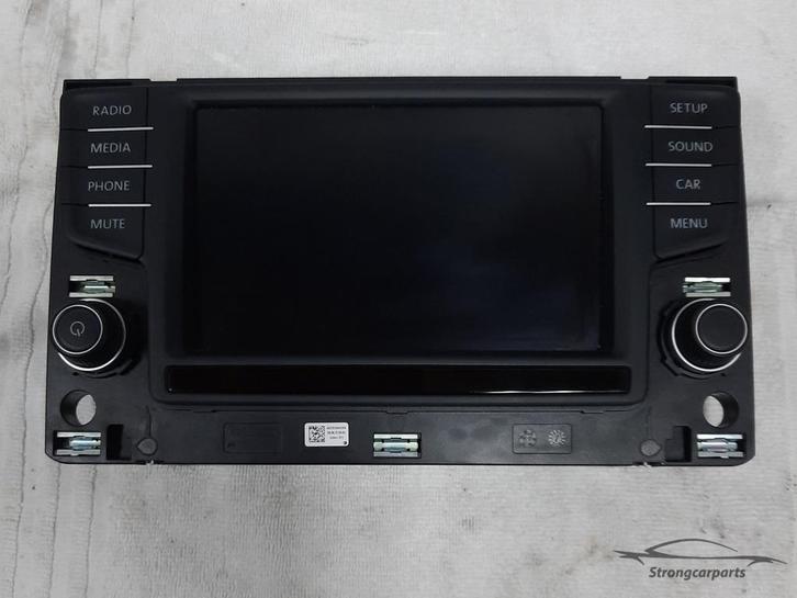VW Golf 7 Radio Display bedieningspaneel 3G0919605 2015, Auto diversen, Autoradio's, Ophalen of Verzenden