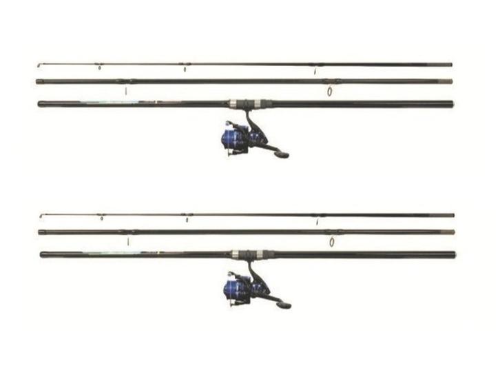 2x NIEUW Set Arca Hellas Surf Combo 4,20 Mtr + Molens 7000, Watersport en Boten, Hengelsport | Zeevissen, Nieuw, Complete set