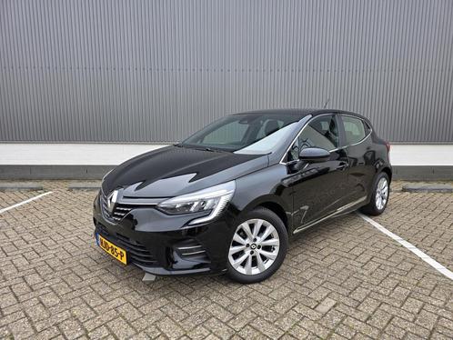 Renault Clio 1.0 TCe Intens LA Leder Navi Camera Apple Carpl, Auto's, Renault, Bedrijf, Te koop, Clio, ABS, Achteruitrijcamera