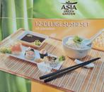 12- Delige sushi setje van porselein nieuw, Ophalen, Overige materialen, Nieuw, Overige stijlen