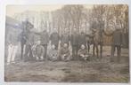 Militair fotokaart AMERSFOORT, militairen paarden cavalerie., Verzamelen, Ophalen of Verzenden, Voor 1920, Gelopen, Utrecht