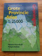 Boek grote provincie atlas groningen topografische, Nederland, Ophalen of Verzenden, Zo goed als nieuw, 1800 tot 2000
