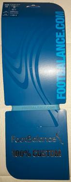 Inleg zolen Footbalance maat 46, Blauw, Overige typen, Ophalen of Verzenden, Gedragen