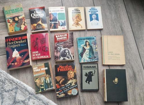 Crime oude boeken Havank, Elly Queen, Ivans, John D, enz., Boeken, Partijen en Verzamelingen, Gelezen, Stripboeken, Ophalen of Verzenden