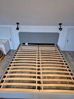 Ikea Slattum Tweepersoonsbed 160x200 - Zo Goed Als Nieuw!, Ophalen, Tweepersoons, Zo goed als nieuw, 200 cm