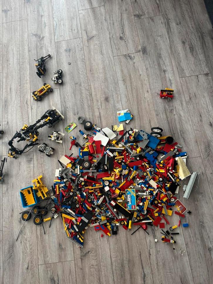 oude lego partij met boekjes, Kinderen en Baby's, Speelgoed | Duplo en Lego, Zo goed als nieuw, Ophalen