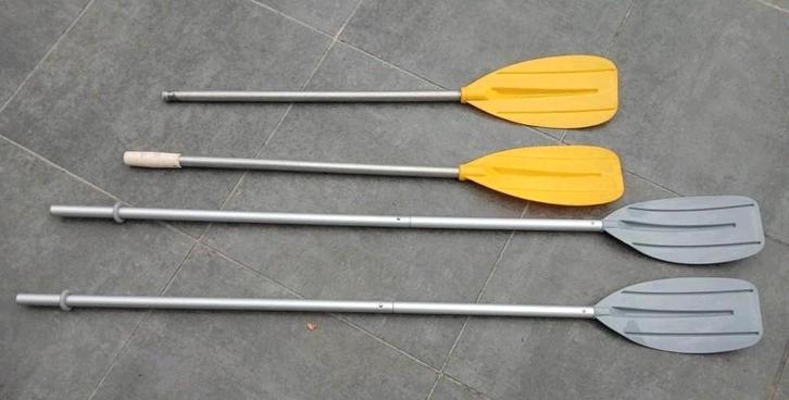 Peddels roeispanen van rubber boot, Watersport en Boten, Peddels, Gebruikt, Ophalen