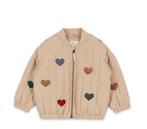 Konges Slojd Juno bomber frappé hartjes maat 4, Meisje, Ophalen of Verzenden, Zo goed als nieuw, Konges Sløjd