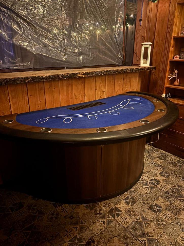 Blackjack Tafel - Casino Avond!, Hobby en Vrije tijd, Gezelschapsspellen | Bordspellen, Gebruikt, Ophalen
