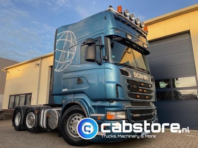 Scania R 500 A 6X2/4 MNA Euro 5 - RETARDER - Topline - Bouwj, Auto's, Vrachtwagens, Bedrijf, Te koop, Airconditioning, Elektrische buitenspiegels