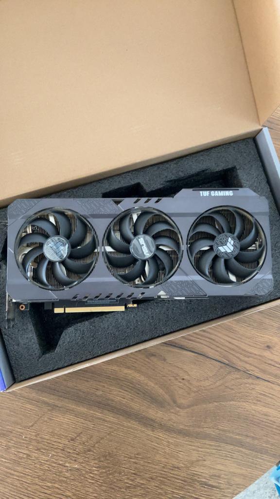 NVIDIA RTX 3080 Ti ASUS TUF 12GB videokaart, Computers en Software, Videokaarten, Zo goed als nieuw, Nvidia, PCI-Express 4.0, GDDR6
