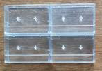 4 cassettebanddoosjes Sony, Gebruikt, 2 t/m 25 bandjes, Overige genres, Ophalen of Verzenden