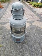 Tinnen oude scheepslamp, Antiek en Kunst, Antiek | Lampen, Ophalen