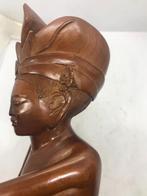 indonesie balinees sculptuur beeld art deco, Antiek en Kunst, Kunst | Niet-Westerse kunst, Ophalen of Verzenden