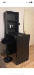 Bar met opbergruimte, Huis en Inrichting, Ophalen of Verzenden, Zo goed als nieuw, Inclusief barstoelen