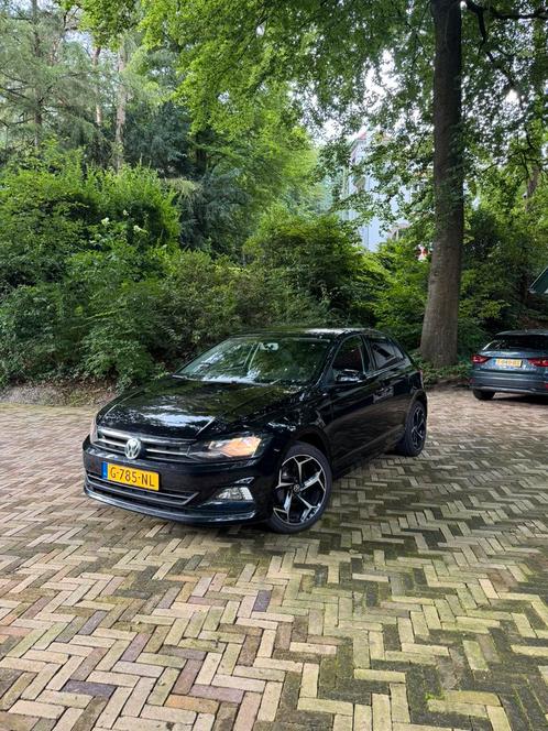 Volkswagen Polo 1.0 TSI 95pk 2019 Zwart, Auto's, Volkswagen, Particulier, Polo, Benzine, Hatchback, Handgeschakeld, Origineel Nederlands