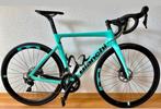 GEZOCHT een BIANCHI ARIA 55cm, Carbon, Zo goed als nieuw, Meer dan 20 versnellingen, 53 tot 57 cm