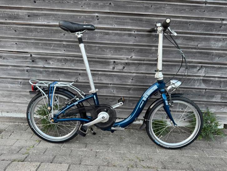 Zgan Dahon Ciao D5 vouwfiets 20 inch 5 naaf versnellingen, Fietsen en Brommers, Fietsen | Vouwfietsen, Zo goed als nieuw, Dahon